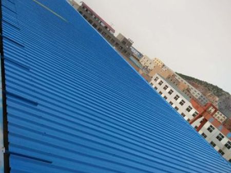 太原彩鋼板的生產流程